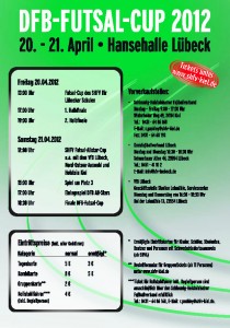 DFB Futsal Cup 2012 Spielplan