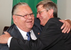 Detlef Winter verabschiedet Wilhelm König nach 31 Jahren