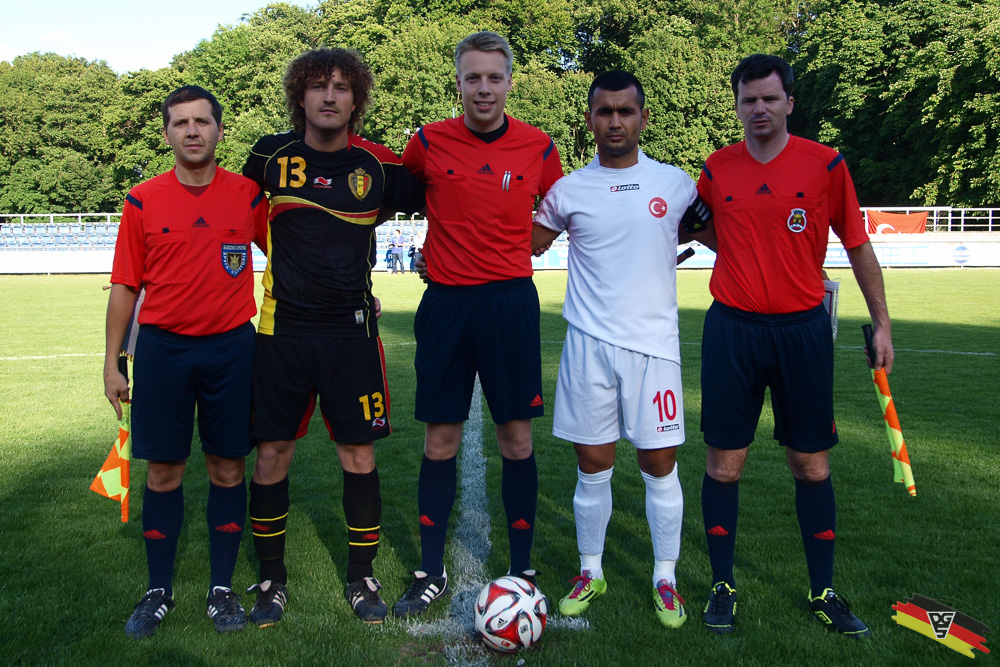 Michael Kaufmann, Euro DEAF 2015, Türkei-Belgien