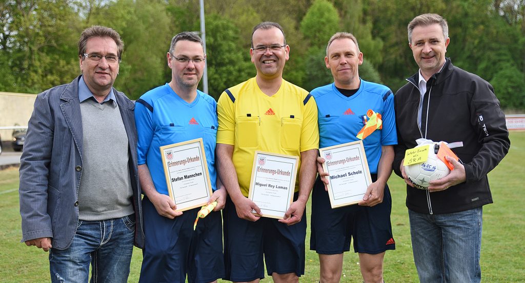 KSA und SRV danken den Finalschiedsrichtern 2016